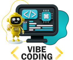 Vibe Coding & AI-инжиниринг - КИБЕРшкола программирования для детей, компьютерные курсы для школьников, начинающих и подростков - KIBERone г. Отрадное