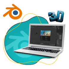 Blender - КИБЕРшкола программирования для детей, компьютерные курсы для школьников, начинающих и подростков - KIBERone г. Отрадное