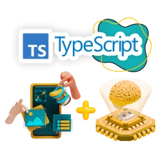 TypeScript + AI: создаём умные веб-приложения - КИБЕРшкола программирования для детей, компьютерные курсы для школьников, начинающих и подростков - KIBERone г. Отрадное