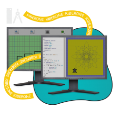 Исполнители чертежник и черепашка - КИБЕРшкола программирования для детей, компьютерные курсы для школьников, начинающих и подростков - KIBERone г. Отрадное