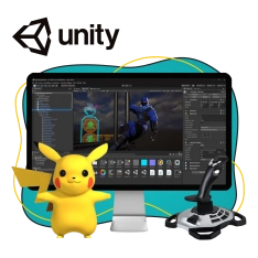 Мир игр на Unity 2D на популярном движке + AI-помощники - КИБЕРшкола программирования для детей, компьютерные курсы для школьников, начинающих и подростков - KIBERone г. Отрадное