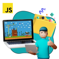 JavaScript + AI. Проектное обучение + геймификация + AI-помощники - КИБЕРшкола программирования для детей, компьютерные курсы для школьников, начинающих и подростков - KIBERone г. Отрадное