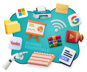 Цифровая база для школьника - КИБЕРшкола программирования для детей, компьютерные курсы для школьников, начинающих и подростков - KIBERone г. Отрадное