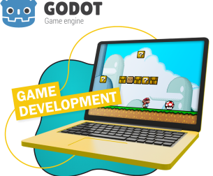 Godot.  Основа создания легендарных игр - КИБЕРшкола программирования для детей, компьютерные курсы для школьников, начинающих и подростков - KIBERone г. Отрадное